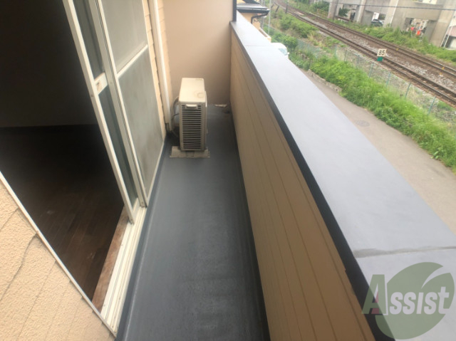 バルコニー　バルコニーもあって洗濯物も干しやすい。