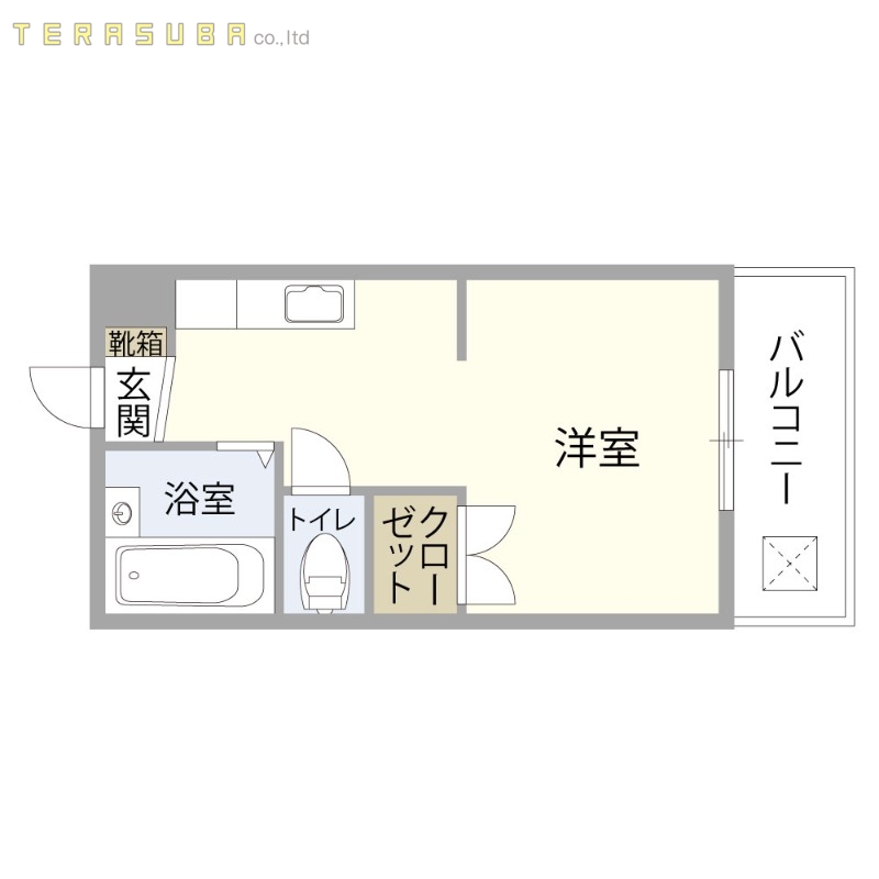 プレセランス大分の間取り