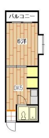 広島市西区小河内町のマンションの間取り