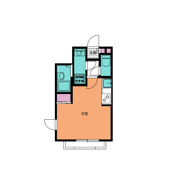 ＶＡＲＩＡＮＴ　Ｓ．の間取り