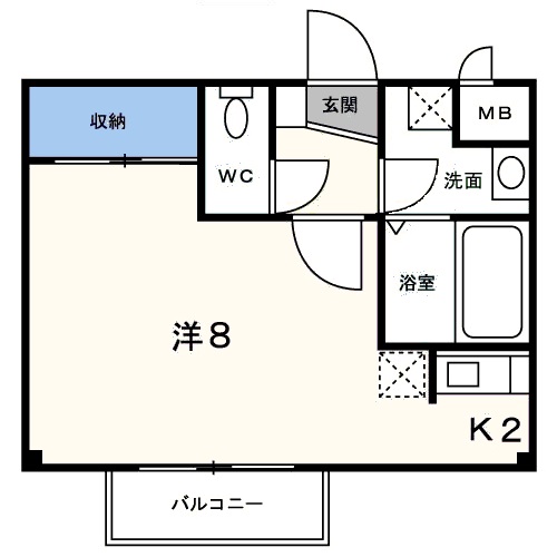 シンシヤ２１Ｎ・Ｍ棟の間取り