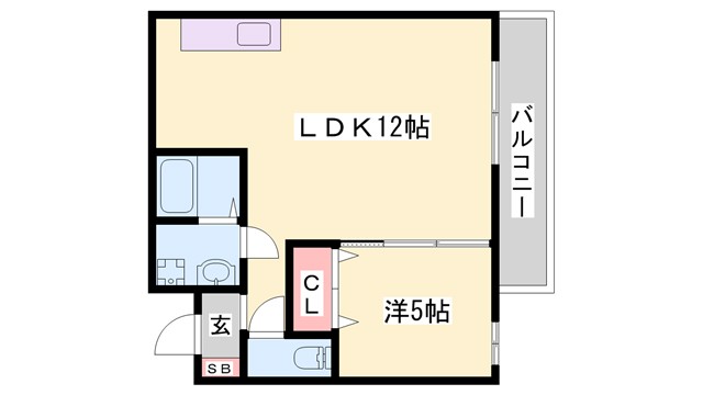 ペルル学園通りの間取り