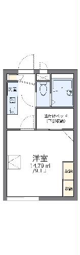 レオパレスハイランドの間取り