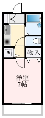 和泉市内田町のマンションの間取り