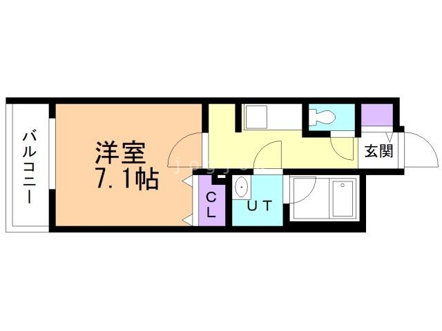 Ｓ－ＲＥＳＩＤＥＮＣＥ北円山ａｌｅｓｉａの間取り