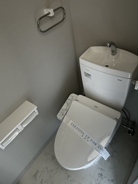 トイレ　同物件、別号室のものです