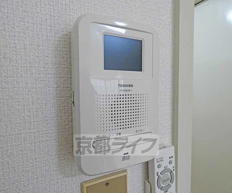 セキュリティ　インターホンです