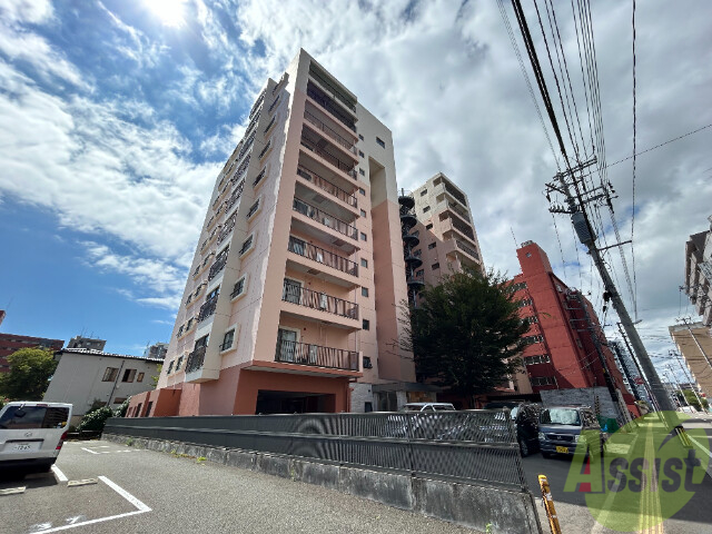 建物外観　仙台市若林区新寺５丁目「リエス榴ヶ岡」