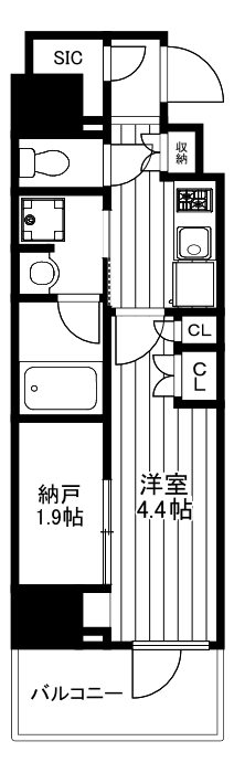 ARKMARK成増の間取り