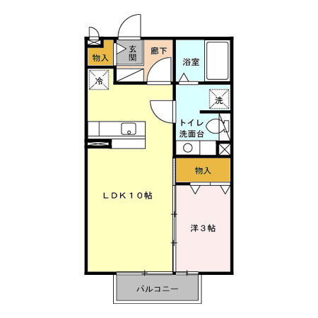 レーベンセイナン_間取り_0
