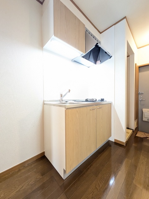 キッチン　２口ガスコンロ付システムキッチン☆