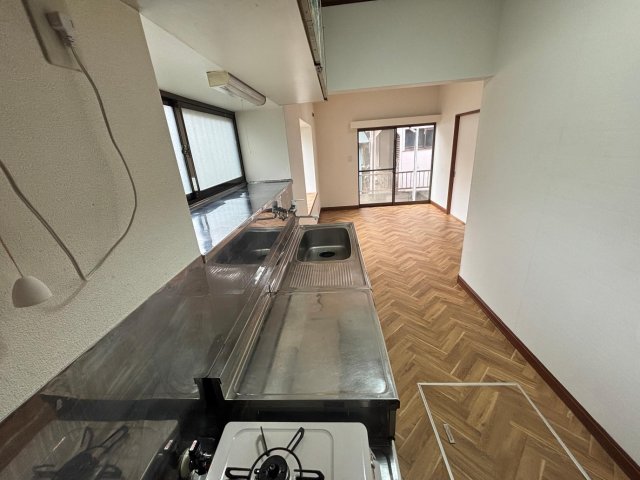 眺望　キッチンからのLDK