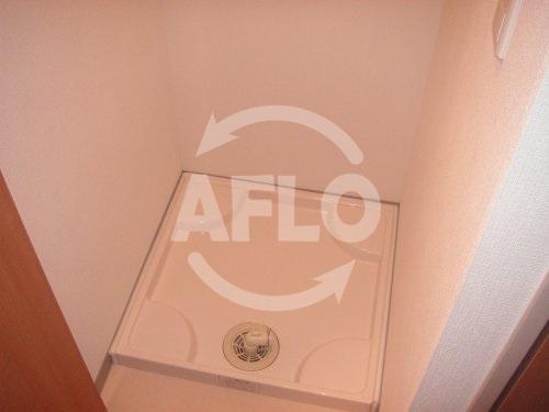 その他設備　レジディア靭公園　洗濯用防水パン