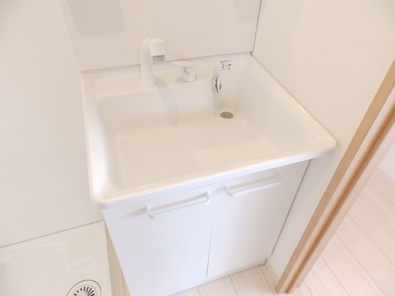 洗面設備　前回、交換済み