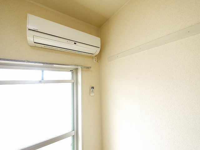 その他設備　エアコンも完備。