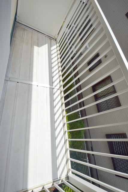 バルコニー　～お洗濯～