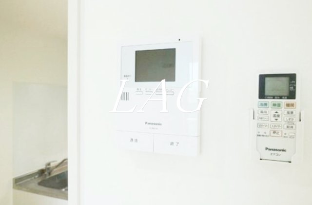 セキュリティ　モニター付きインターホンです。