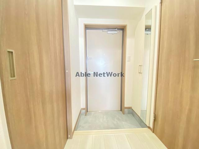 玄関　同型反転タイプ　現況優先