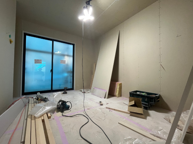 居室・リビング　建築時