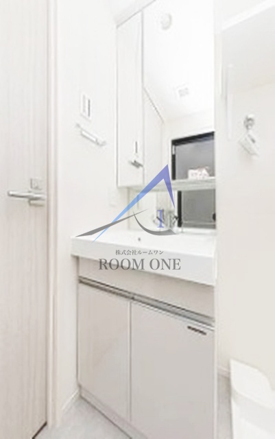 洗面設備　洗面台です。