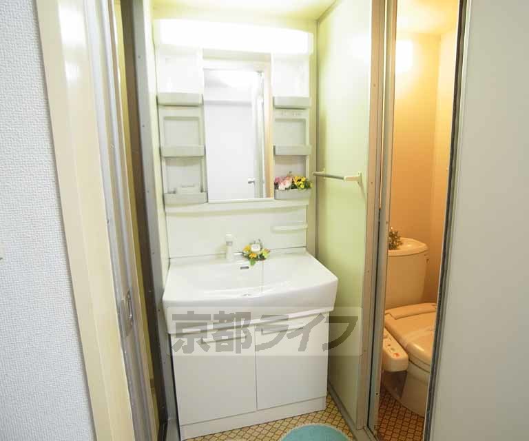 洗面設備　２ＤＫ２号室タイプ