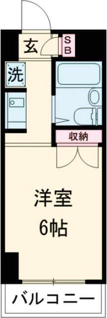 エバーグレース西府の間取り写真