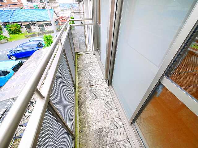 バルコニー　落ち着いた時間を過ごせるバルコニーです