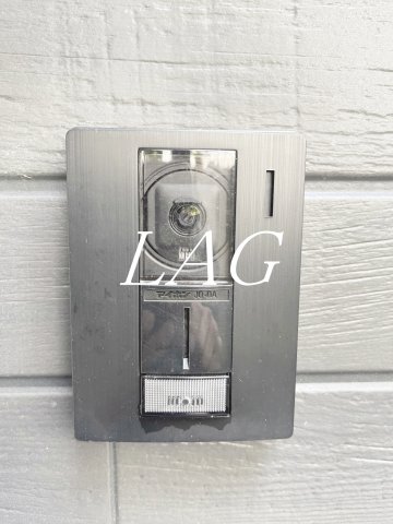 セキュリティ　モニター付きインターフォンです。