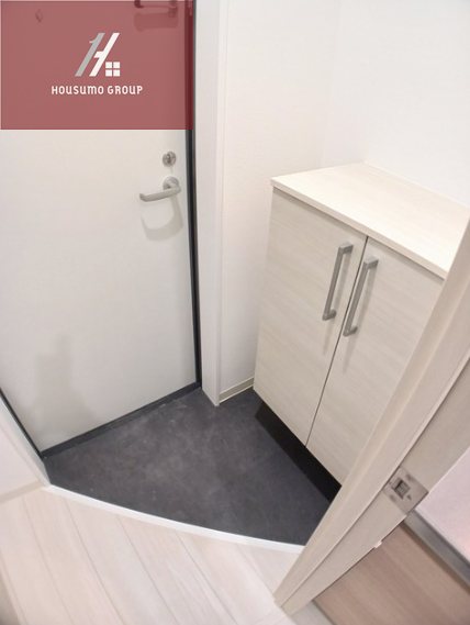 玄関　明るい玄関です