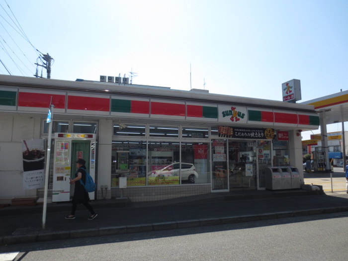 コンビニ　サンクス（コンビニ）まで350m