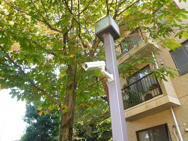 その他　防犯カメラ付きで安心