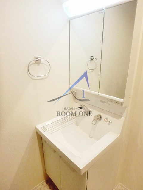 洗面設備　洗面台です。