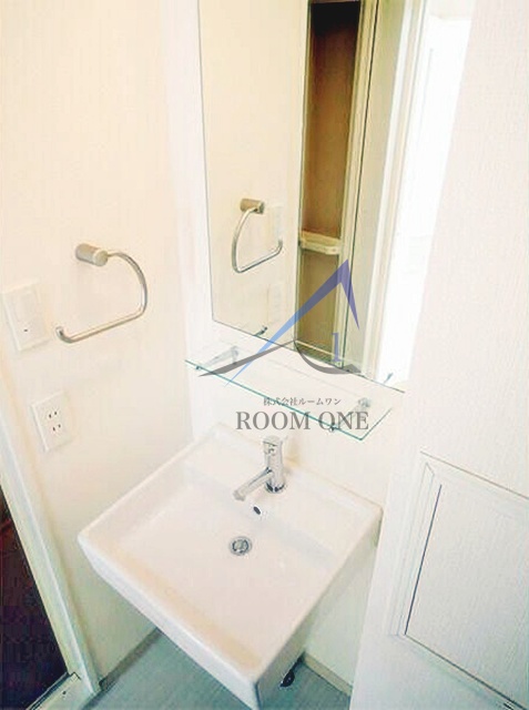 洗面設備　洗面台です。