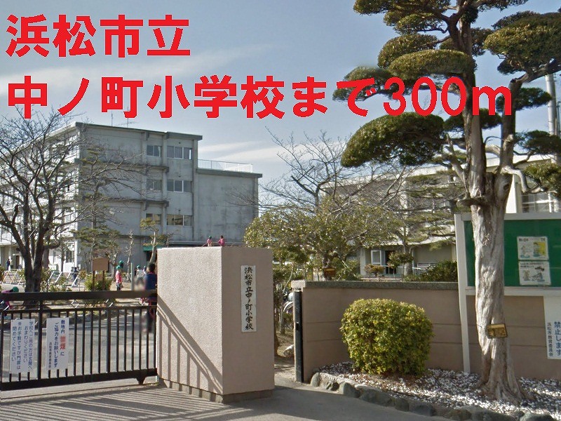 小学校　浜松市立中ノ町小学校（小学校）まで300m
