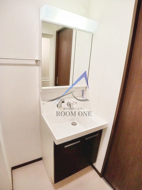 洗面設備　洗面台です。