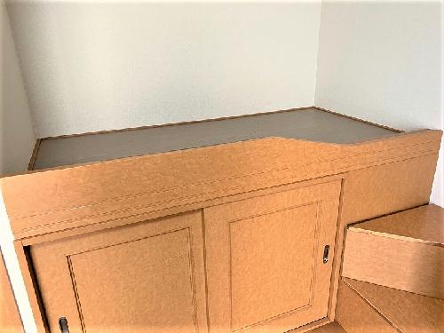 その他部屋・スペース　ベッド付き、ベッド下収納あり。