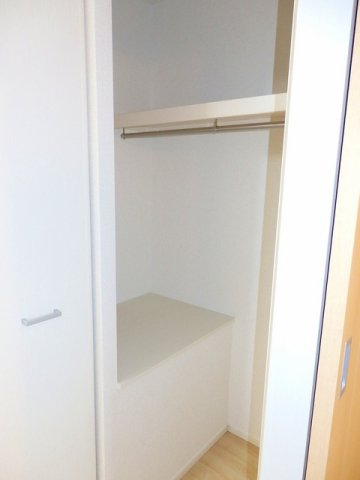 収納　たっぷりとした収納スペースです