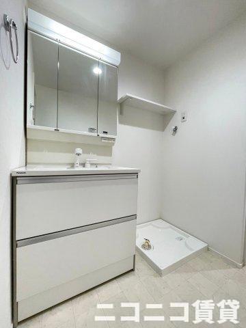 洗面設備　※モデルルーム