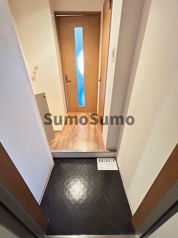 玄関　明るい玄関です