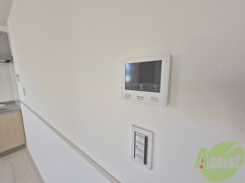 その他設備　モニター付きインターホンで急な来客にも対応できます。