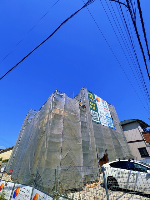 建物外観　外観（建設中）