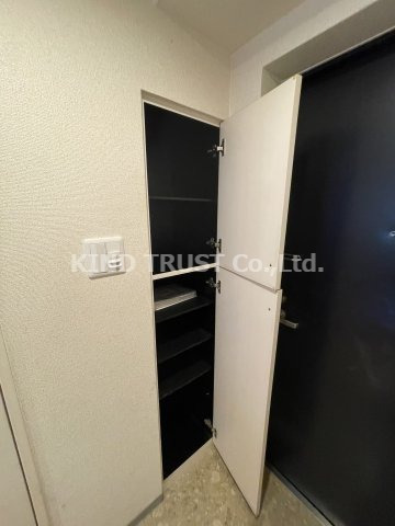 収納　ちょっとした収納スペースも充実しています