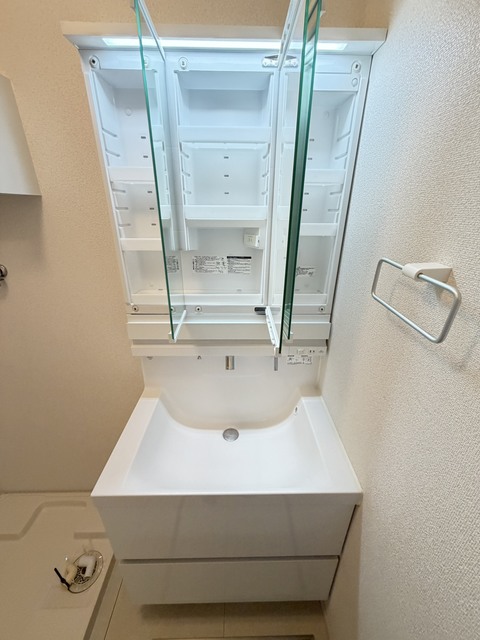 洗面設備　別部屋参考写真です