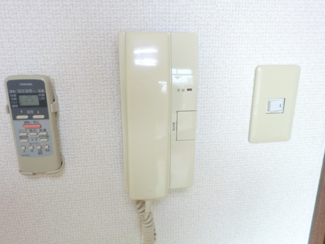 セキュリティ　訪問者と話せます。