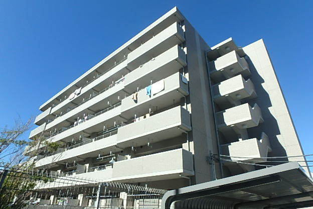 建物外観　２ＬＤＫの賃貸マンション♪