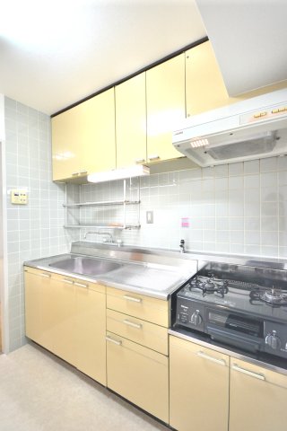 キッチン　※大幅リフォーム中の為、写真は同号室（２号室タイプ）別部屋参