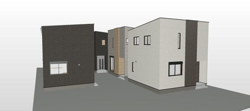 建物外観　外観イメージパース