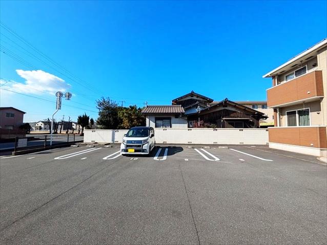 駐車場　眺望