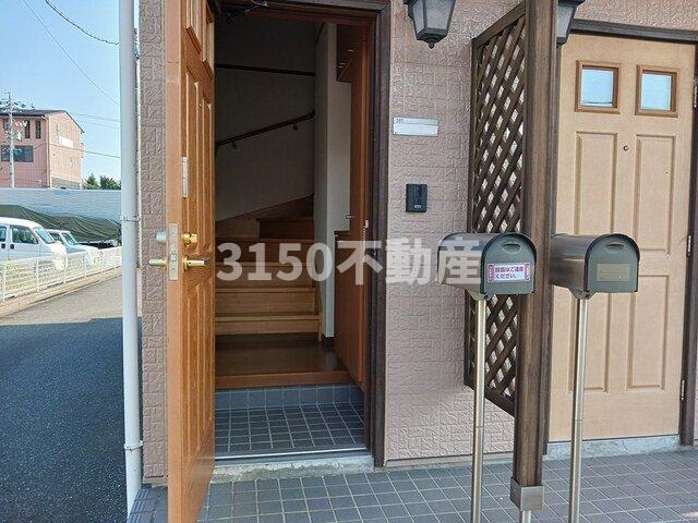 玄関　明るい玄関です