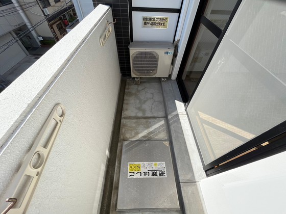 バルコニー　※別部屋の写真です